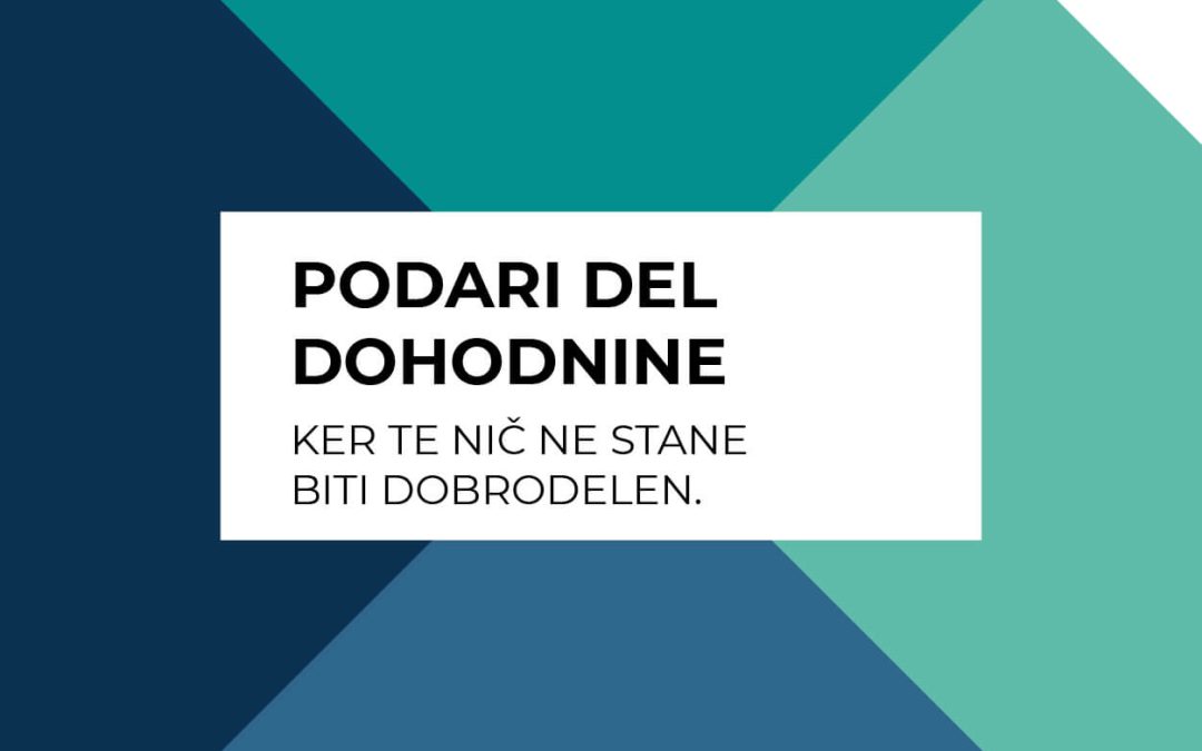 Donacija dohodnine v šolski sklad