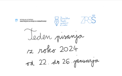 TEDEN PISANJA Z ROKO 2024